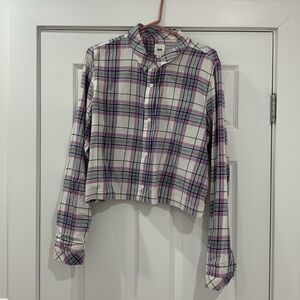 Vans boxcar plaid flannel shirt. XL
